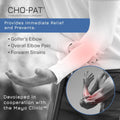 Cho-Pat GolferÃ¢ÂÂS Elbow Support Strap, Designed in Cooperation W/ the Mayo Clinic, Adjustable Compression Forearm Support for GolferÃ¢ÂÂS Elbow