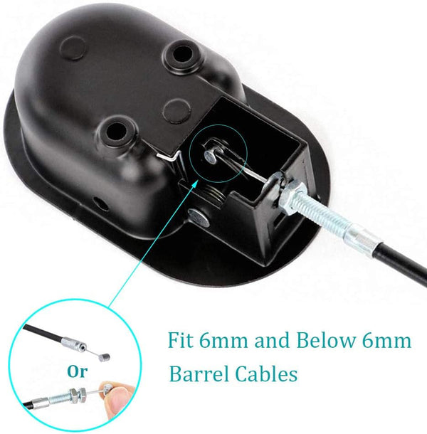 Universal Metal Sofa Chair Recliner Release Pull Handle Replacement Part, Fits Ashley Lazy Boy and Most Recliner Sofa Brand, Recliner Handle Size