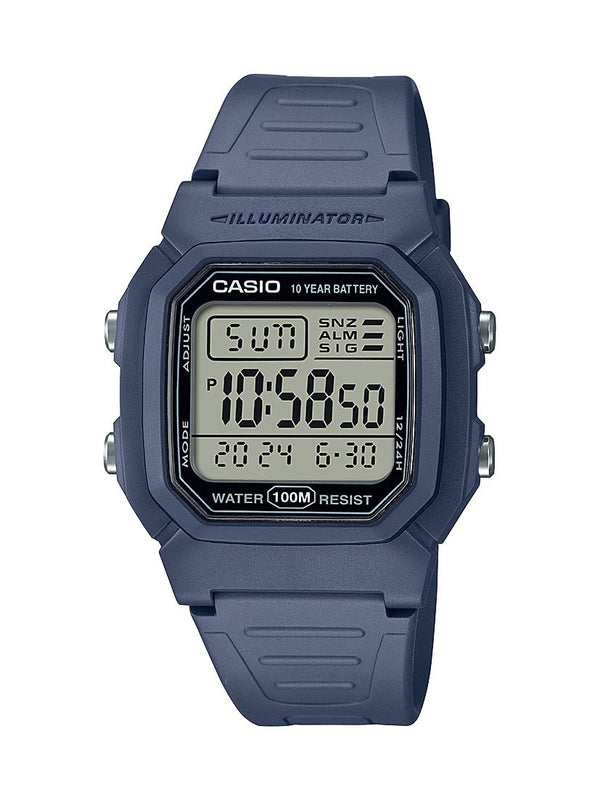 Casio W800HG Series | Men’s Digital Watch | 100 Meter Water Resistance | Multi Function Alarm | 100 SEC Stopwatch | Auto Calendar | Countdown