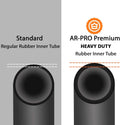 2 Pack 3.00/3.50-8 Replacement Inner Tubes with TR4 Valve Stem for pneumatic wheelbarrow wheel,cart wheel, garden cart, wagons - Made From Heavy