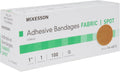 McKesson Adhesive Bandages, Sterile, Fabric, Tan, 1 in, 100 ct | Fabric Spot