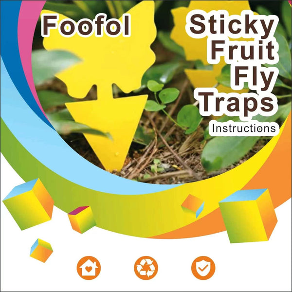 Fruit Fly Traps Fungus Gnat Traps Yellow Sticky Bug Traps 36 Pack No Harm and Odorless for Indoor Outdoor Use Protect The Plant 36 Pack-A Yellow