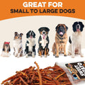 BRUTUS & BARNABY Sweet Potato Dog Treats- No Additive Dehydrated Sweet Potato Fries, Grain Free, Gluten Free and No Preservatives Added (14 oz) 14