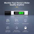 2025 All-New 4 in 1 Tds Meter Digital Water Tester - Accurate and Reliable TDS EC & Temp(°C,°F) Meter - 0-9999ppm - Professional Testing for