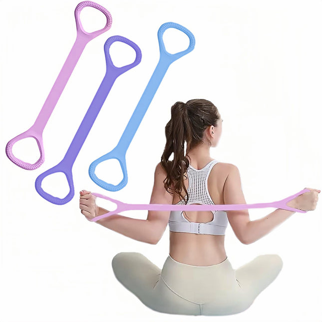 Figure 8 Fitness Resistance Band, Elastic Bands for Working Out,Arm|Back|Chest T