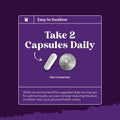 Natural Refreshing Sleep Formula - Supports Healthy Rest - Non Addictive Supplement - Magnesium L-Theanine GABA - Purest Herbal Ingredients