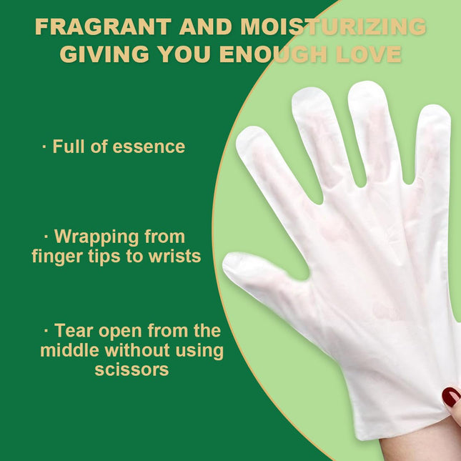 Moisturizing Hand Mask with Shea Butter and Goat Milk, Hydrating Hand Masks for 