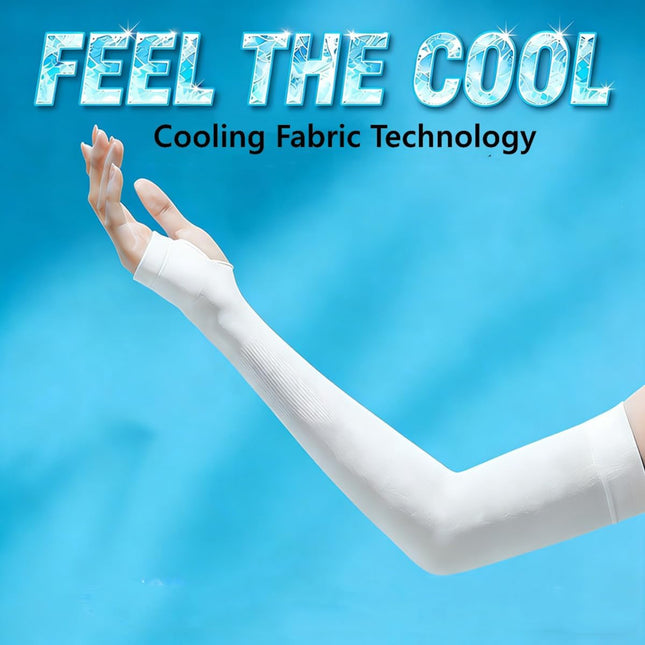 Sun Protection Arm Sleeves with Thumb Holes for Men Women,Cooling Compression UV