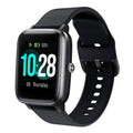 ViCRiOR Bands Compatible with ID205L Smart Watch, 19mm Quick Release Soft Silicone Fadeless Pattern Printed Floral Replacement Band for ID205L,