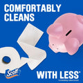 Scott Comfortplus Toilet Paper, 12 Double Rolls, 231 Sheets per Roll, Septic-Safe, 1-Ply Toilet Tissue