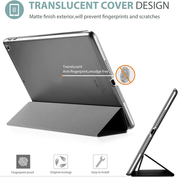 Procase Smart Case for Ipad 9.7 Inch Ipad 6Th/5Th Generation 2018 2017(Model: A1893 A1954 A1822 A1823), Ultra Slim Lightweight Stand Cover with