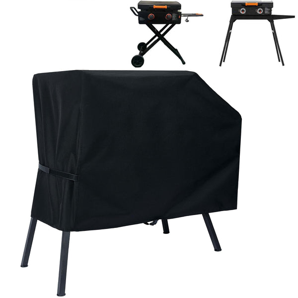 NOELIFE Grill Cover for Blackstone 22 Inch Griddle with Hood and Stand, Waterproof Griddle Accessories for Blackstone 17 and 22 Inch, Windproof