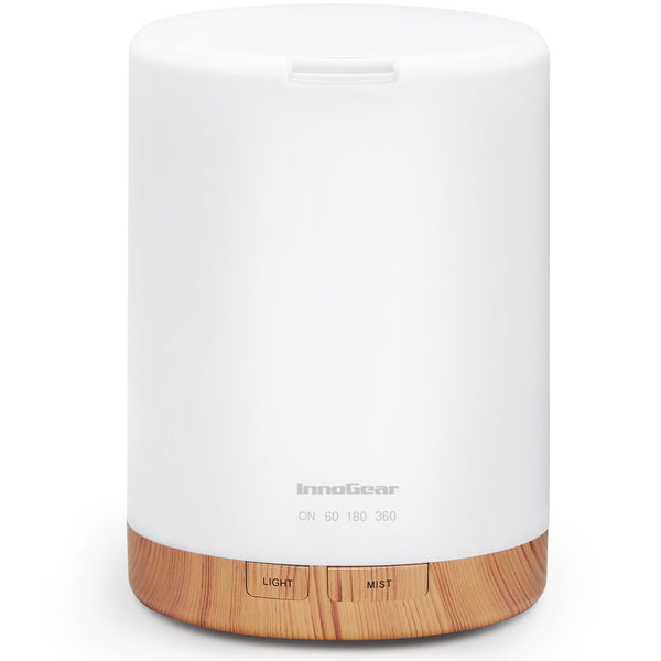 InnoGear 300ML Essential Oil Diffuser, Premium 5-in-1 Ultrasonic Aromatherapy Diffusers Mother's Gift Scent Humidifier Aroma Diffuser Vaporizer