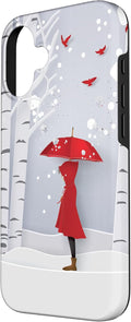 Winter Theme Forest Nature Snow Teen Girls Women Case for iPhone 16