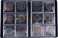 Coin Collection Album 60 Pockets - 4.5x4.5cm/1.8x1.8 inch Coin Holder Book Coin Storage Album Money Penny Pocket for Collectors Black CS0106BK