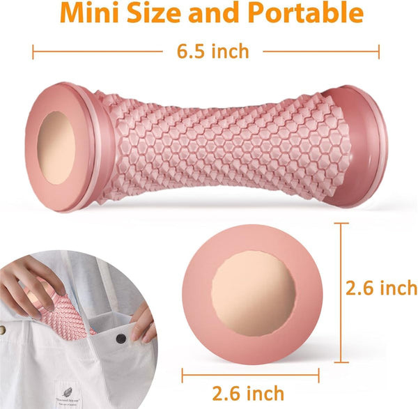 Foot Roller Massager, Deep Tissue Muscle Massager, Acupressure Trigger Point Therapy, Plantar Fasciitis Relief, Heel Arch Pain & Leg Soreness