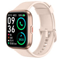 SKG Smart Watch for Men Women Android Iphone, with Alexa Built-In & Bluetooth Call(Answer/Make Call) 1.69" Fitness Tracker with IP68 Waterproof,