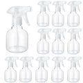 Jinei 24 Pcs 8 oz Empty Plastic Spray Bottle Bulk with Trigger Sprayers Pet Adjustable Head from Fine to Stream Refillable for Hair Plants Cooking