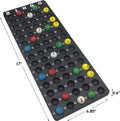 Yuanhe Bingo Board Ball Holder - 7/8" Bingo Balls, Master Board Tray Rack, Parties & Game Nights Large