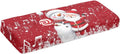 Cute Snowman Santa Piano Keyboard Dust Cover Piano Music Keyboard Dirt Proof Cover Durable Electronic Keyboard Cover Anti-Scratch Piano