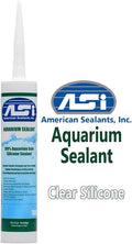 Clear Aquarium Silicone Sealant - 10.2 Fluid oz Cartridge
