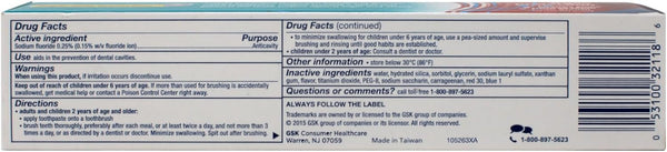 Aquafresh Cavity Protection Tube Cool Mint, 5.6 Ounce (Pack of 6)