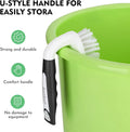 Setsail Scrub Brush, Heavy-Duty Scrub Brushes for Cleaning with Stiff Bristles Cleaning Brush for Shower, Bathroom, Carpet, Kitchen and Bathtub