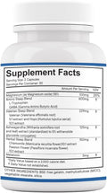 Relaxation Sleep Aid, Natural Non-Habit Forming, Sleep Supplement Developed to Support for Longer & Better Sleep, Chamomile, Magnesium, Melatonin,