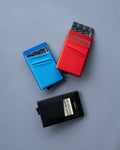 VULKIT Card Holder with Money Pocket Pop up Wallet RFID Blocking Slim Metal Bank Card Case Holds 5 Cards and Notes(Black)