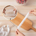UPGRADED THICKENED-Fresh Keeping Bags, Stretch Plastic Wrap Bowl Cover, Reusable Plastic Wrap for Food, Universal Kitchen Wrap Fresh Keeping Bags