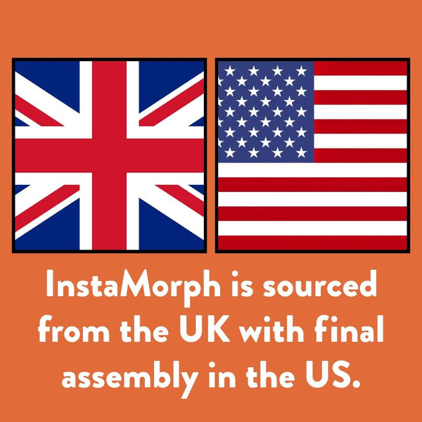 InstaMorph Reusable Moldable Plastic for Crafts,Sculpting,Cosplay,More 3oz | Reusable Thermoplastic Beads, Meltable Polymorph Pellets, Lightweight