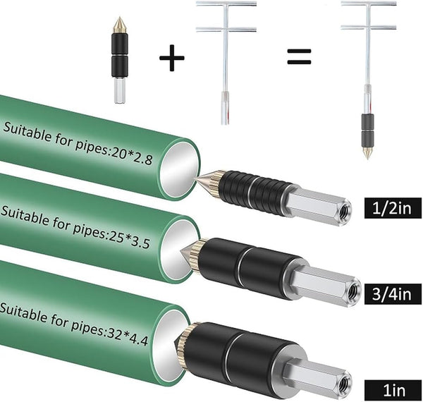 Pipe Water Stopper Kit - Hot-Melt Water Stop Needles for Fast Water Line Pipe Repairs - Stainless Steel Home Improvement/Renovation Plumbing Tool
