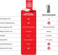 Prepared Hero Emergency Fire Blanket - 4 Pack - Fire Suppression for Kitchen, 39” x 39” Fiberglass Fire Blanket for Home 4-pack Red