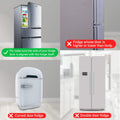 EUDEMON Home Refrigerator Fridge Freezer Door Lock Latch Catch Toddler Kids Child Baby Safety Lock Easy to Install No Tools Need or Drill (Grey?1