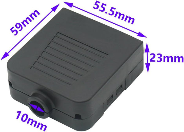 DB25 Breakout Board Solder-Free Male Adapter 25-pin Port Adapter to Terminal Connector Signal Module Long Bolts and Nuts with case