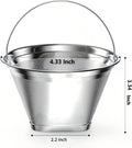 Stainless Steel Reusable Coffee Filter Compatible with Ninja Coffee Maker, 4 Cone Coffee Filters Coffee Basket, Permanent Coffee filters fit for