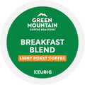 Green Mountain Coffee Roasters Breakfast Blend, Single-Serve Keurig K-Cup Pods, Light Roast Coffee Pods, 72 Count Breakfast Blend 72 Count (Pack of 1)