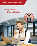 Hurmoya Back Brace Posture Corrector for Women and Men, Lower and Upper Back Pain Relief, Shoulder Straightener and Adjustable Full Back and