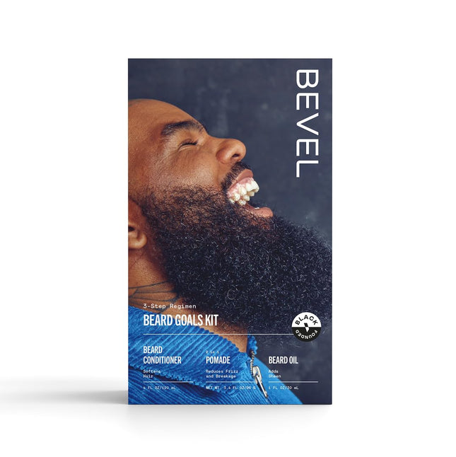 Bevel Mens Beard Grooming Kit - Includes Beard Conditioner, Beard Balm and Beard