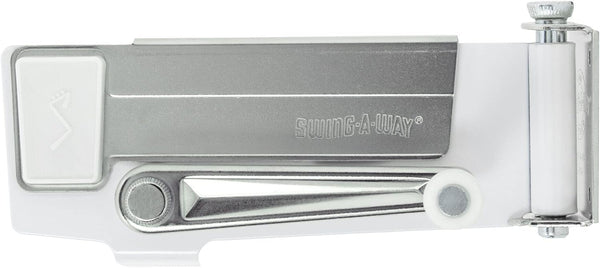 Swing-A-Way Wall Mount Can Opener with Magnet, 1-Pack, White