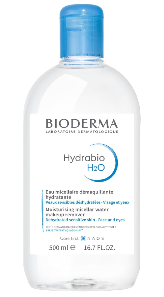 Bioderma - Hydrabio H2O Micellar Water - Face Cleanser and Makeup Remover - Mice