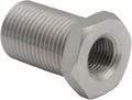 Stainless Steel Bulkhead Fitting 1/4" NPT Female Bulked Coupler Thru-Bulk Tank Fitting Connector (Pack of 2)
