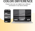 ChrisDowa Grommet Blackout Curtains for Bedroom and Living Room - 2 Panels Set Thermal Insulated Room Darkening Curtains (Dark Grey, 42 x 63 Inch)