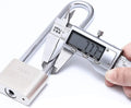 Long Lock Beam Bike Padlock Anti-Theft Door Cabinet Drawer Gate Lock with Keys Lock Long Beam Gym Locker Locker Padlock Glass Door Lock