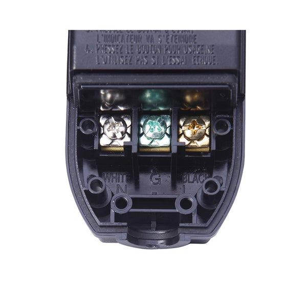 Replacement GFCI Plug 15Amp 3 Prong 120V | for Pressure Washer Pool Pump etc., Circuit Breaker, Outdoor Waterproof, Auto-reset