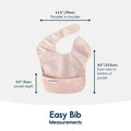 Tiny Twinkle Mess-Proof Baby Bibs for Eating | Waterproof, Wipeable Toddler Bibs with Catch-All Pocket | Feeding Bibs for Girls & Boys(3