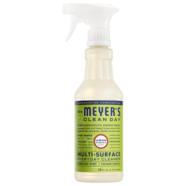 MRS. MEYER'S CLEAN DAY All-Purpose Cleaner Spray, Lemon Verbena, 16 Fl. Oz