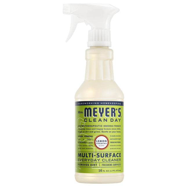 MRS. MEYER'S CLEAN DAY All-Purpose Cleaner Spray, Lemon Verbena, 16 Fl. Oz