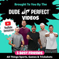 Dude Perfect Board Game with Soccer Add On; Action Packed Sports Challenges for Competitive Kids and Families | Perfect for Family Game Night; 2
