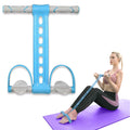 Yoga Pedal Resistance Band Elastic Pull Rope Fitness Sit-Up Exercise Equipment at Home Gym Arm Abs Workout Equipment Leg Stretching Equipment